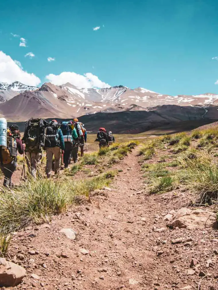 CRUCE DE LOS ANDES CAMINANDO 4