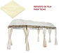 Repuesto Techo Tela Para Toldo Pérgola 6x3 Mts Oval Homeparts - Miniatura 2