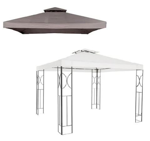 Repuesto de Techo para Toldo Pérgola 3x3 mt Impermeable