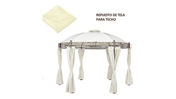 Repuesto de Techo para Toldo Pérgola Diam. 3,5 mts Redonda Homeparts 1