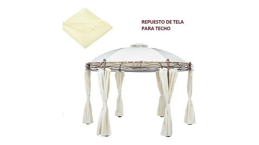 Repuesto de Techo para Toldo Pérgola Diam. 3,5 mts Redonda Homeparts 1
