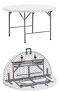 MESA PLEGABLE 150CM DIAMETRO - Miniatura 4