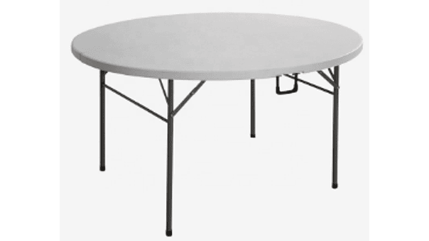 MESA PLEGABLE 150CM DIAMETRO 1