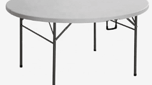 MESA PLEGABLE 150CM DIAMETRO