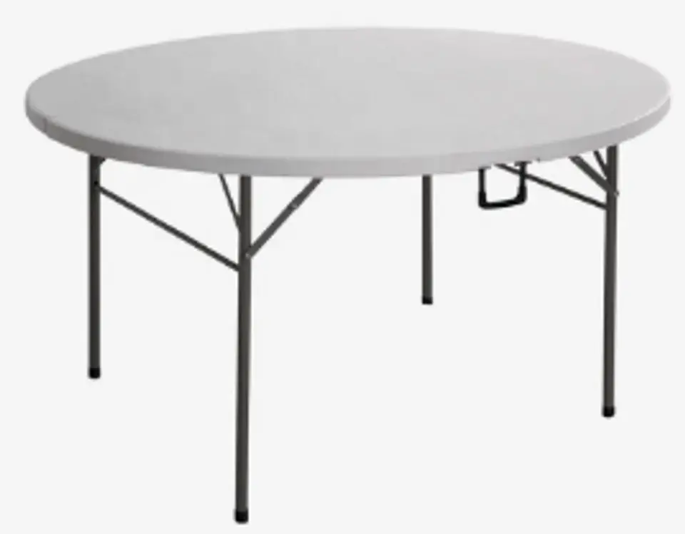 MESA PLEGABLE 150CM DIAMETRO 1
