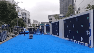 Alfombra de cubrepiso 12x6 metros para Eventos