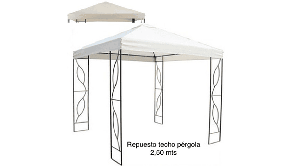 OUTLET Repuesto tela techo 2,5x2,5 1