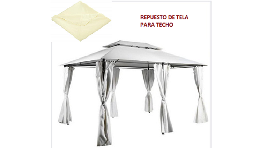 Repuesto de Techo para Toldo Pérgola 4x3 mts. Romana 2