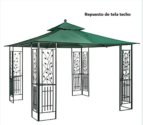 Repuesto de Techo para Toldo Pérgola 3,25x3,25 mt Panel esquinado Homeparts