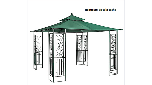 Repuesto de Techo para Toldo Pérgola 3,25x3,25 mt Panel esquinado Homeparts 1