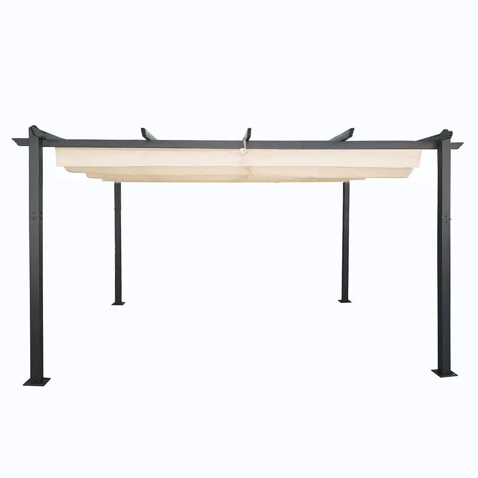 Pérgola Retráctil de Aluminio 4x3 Metros 3