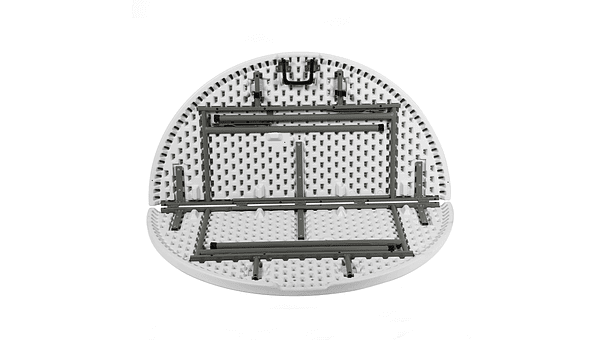 MESA PLEGABLE REDONDA 120CM DIAMETRO 2