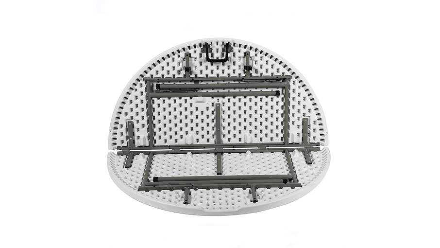 MESA PLEGABLE REDONDA 120CM DIAMETRO 2