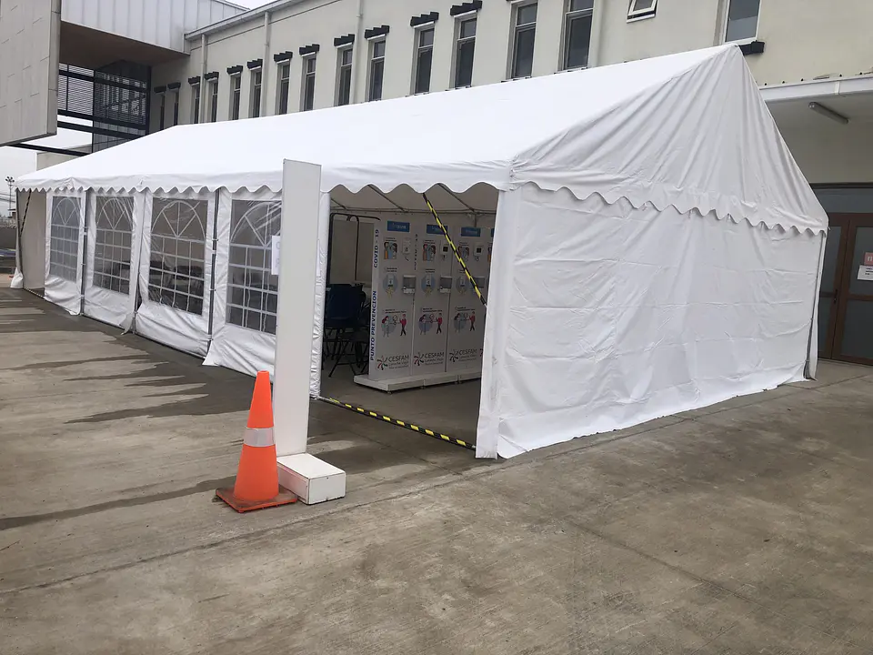 CARPA 12X6 METROS PVC IMPERMEABLE HEAVY DUTY 9