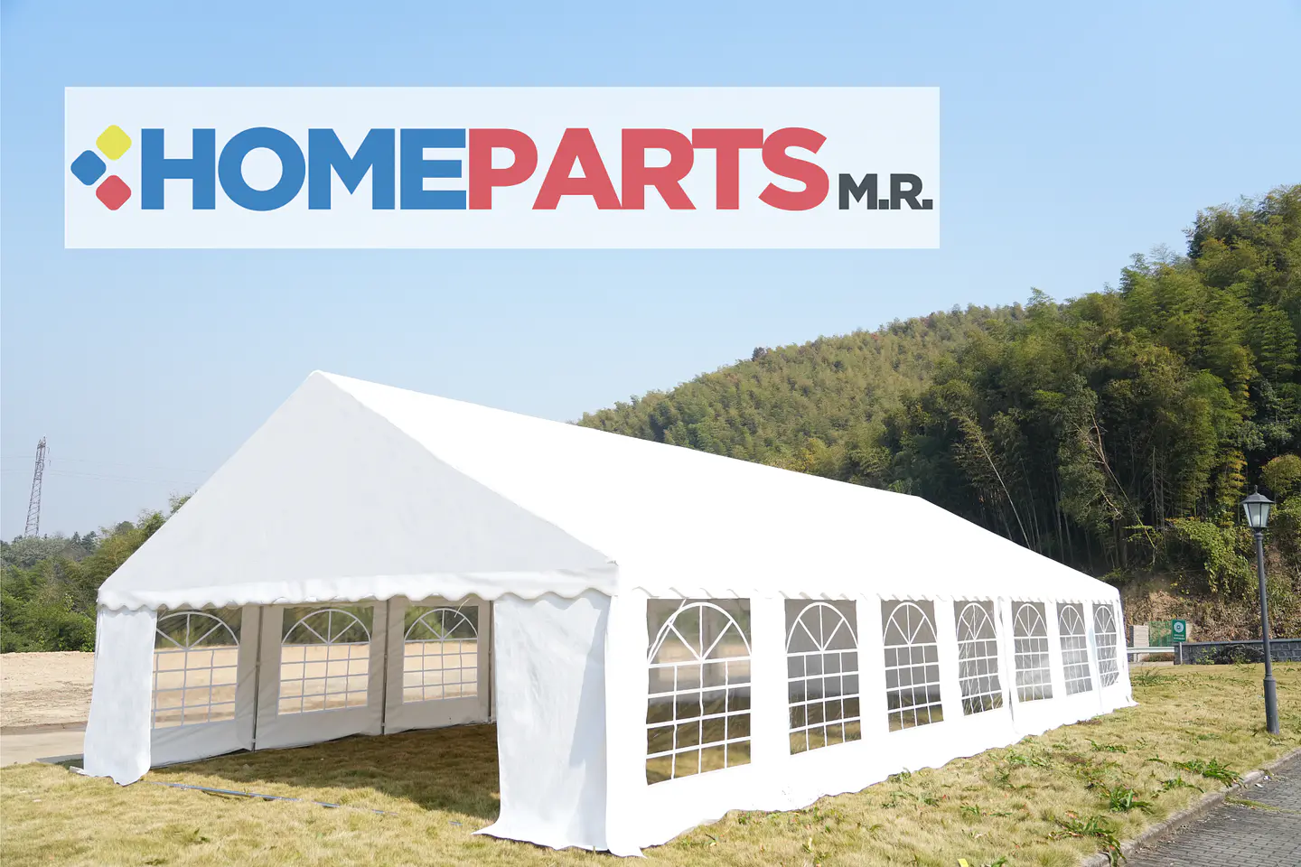 CARPA PARA EVENTOS IMPERMEABLE 14x7 MTS. HEAVY DUTY HOMEPARTS 2