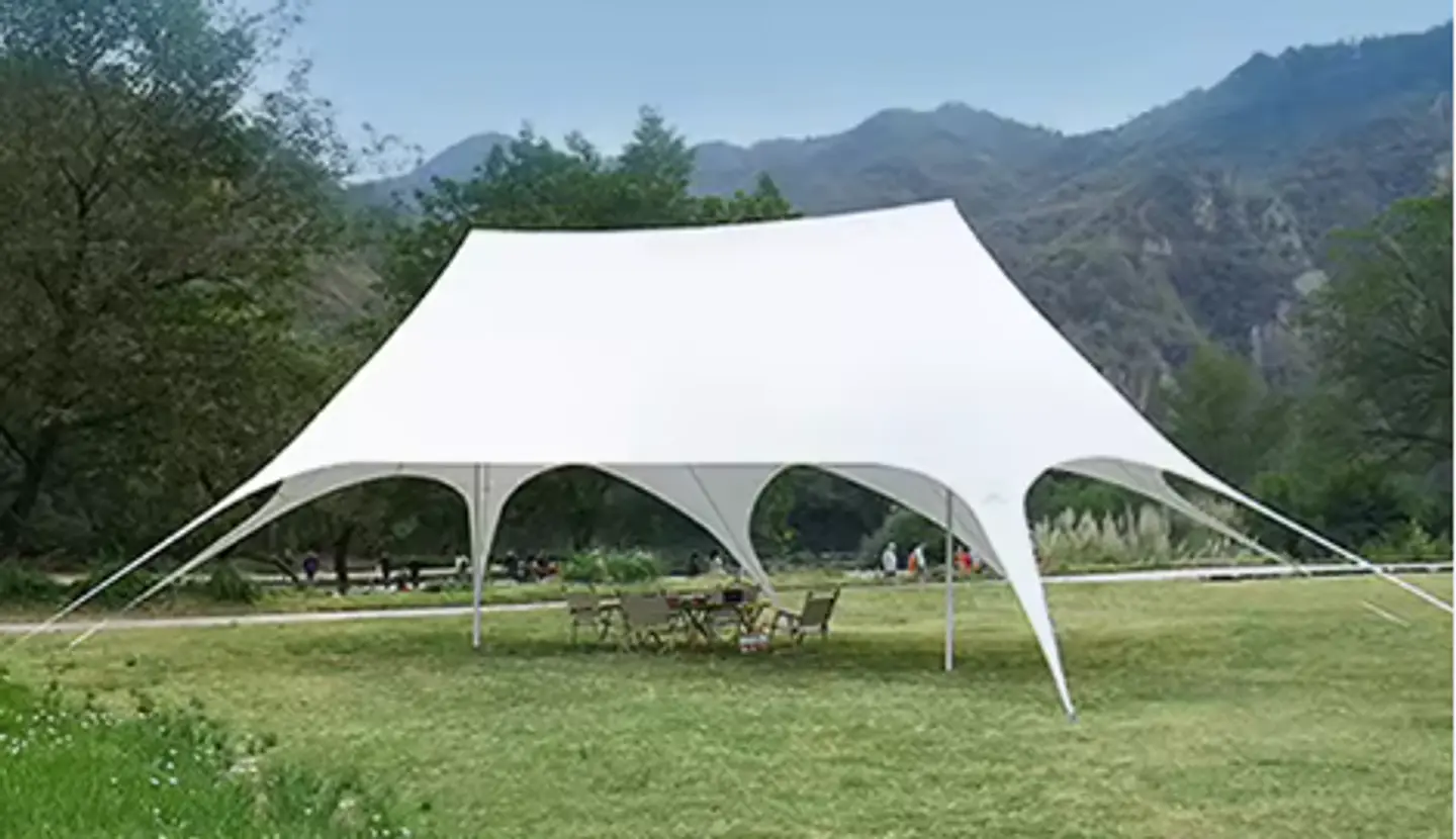 Carpa Toldo Estrella 10 x 15 metros – Altura 4 Mts. 3