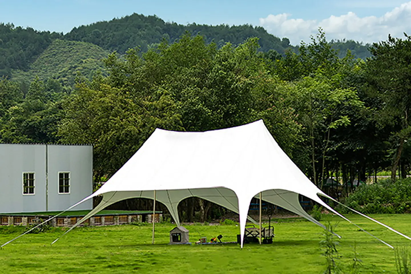 Carpa Toldo Estrella 10 x 15 metros – Altura 4 Mts. 1