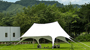 Carpa Toldo Estrella 10 x 15 metros – Altura 4 Mts.