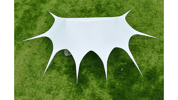 Carpa Toldo Estrella 10 x 15 metros – Altura 4 Mts. 2