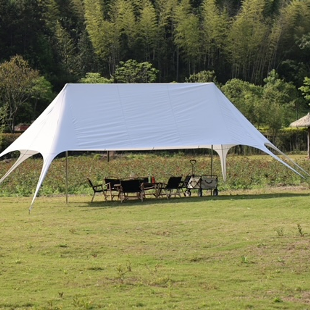 PREVENTA - Carpa Toldo Estrella 10 x 6 metros – Resistencia, Estilo y Protección Premium 1