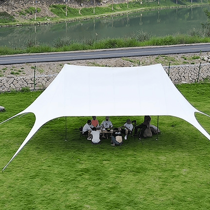 PREVENTA - Carpa Toldo Estrella 10 x 6 metros – Resistencia, Estilo y Protección Premium 2