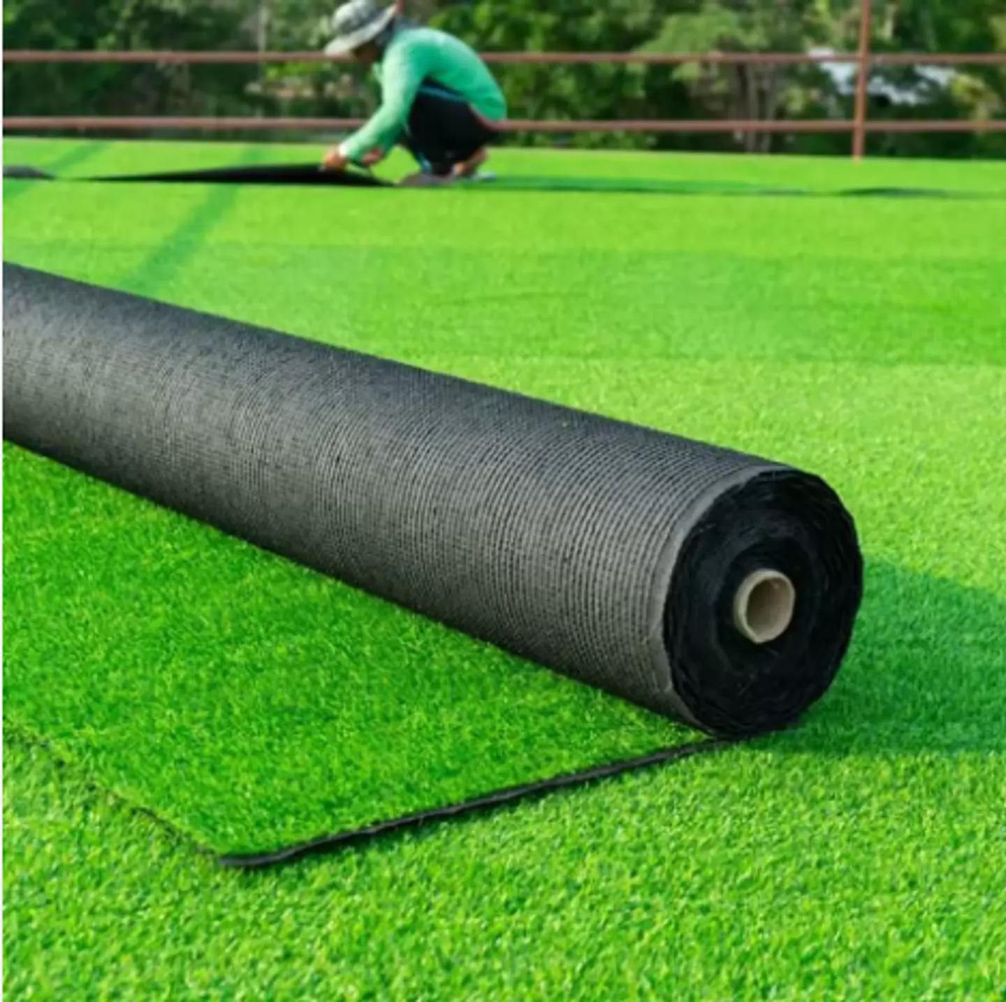 PASTO SINTÉTICO 7 mm CUBREPISO 14X8 MTS  3