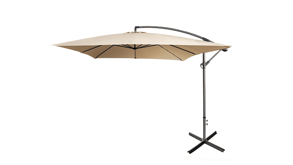 QUITASOL 3x3 MTS CON BRAZO Y BASE HOMEPARTS 2