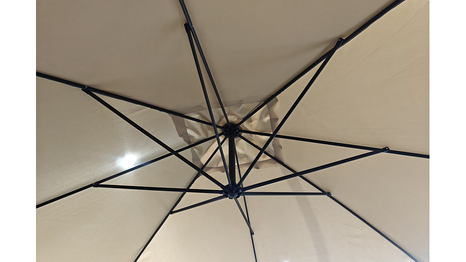 QUITASOL 3x3 MTS CON BRAZO Y BASE HOMEPARTS 5