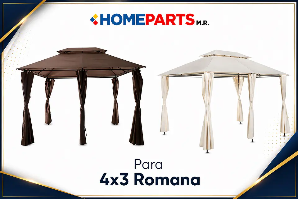 Repuesto de Techo para Toldo Pérgola 4x3 mts. Romana 1