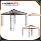 Repuesto de Techo para Toldo Pérgola 3x3 mt Impermeable - Miniatura 1