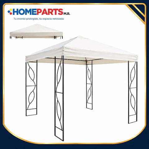 Repuesto de Techo para Toldo Pérgola 2,5x2,5 Mts. Homeparts