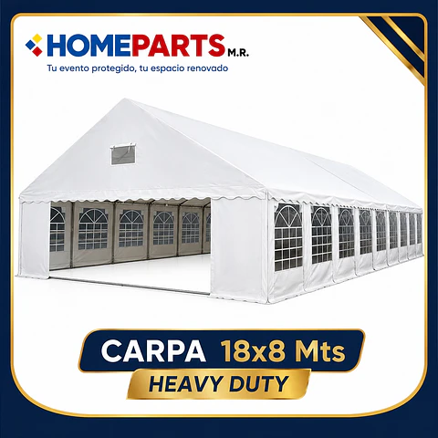 PREVENTA - CARPA PVC 18x8 METROS HEAVY DUTY HOMEPARTS