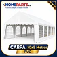 CARPA PARA EVENTOS IMPERMEABLE 10x5 METROS HOMEPARTS - Miniatura 1