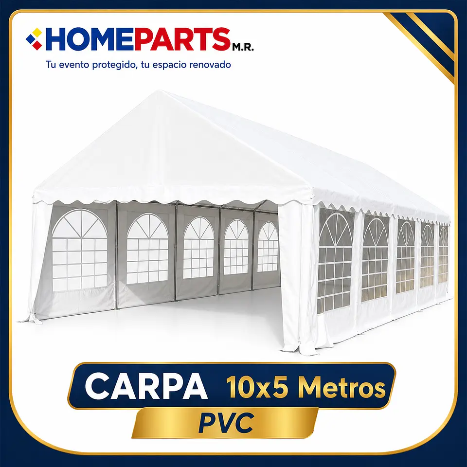 CARPA PARA EVENTOS IMPERMEABLE 10x5 METROS HOMEPARTS 1