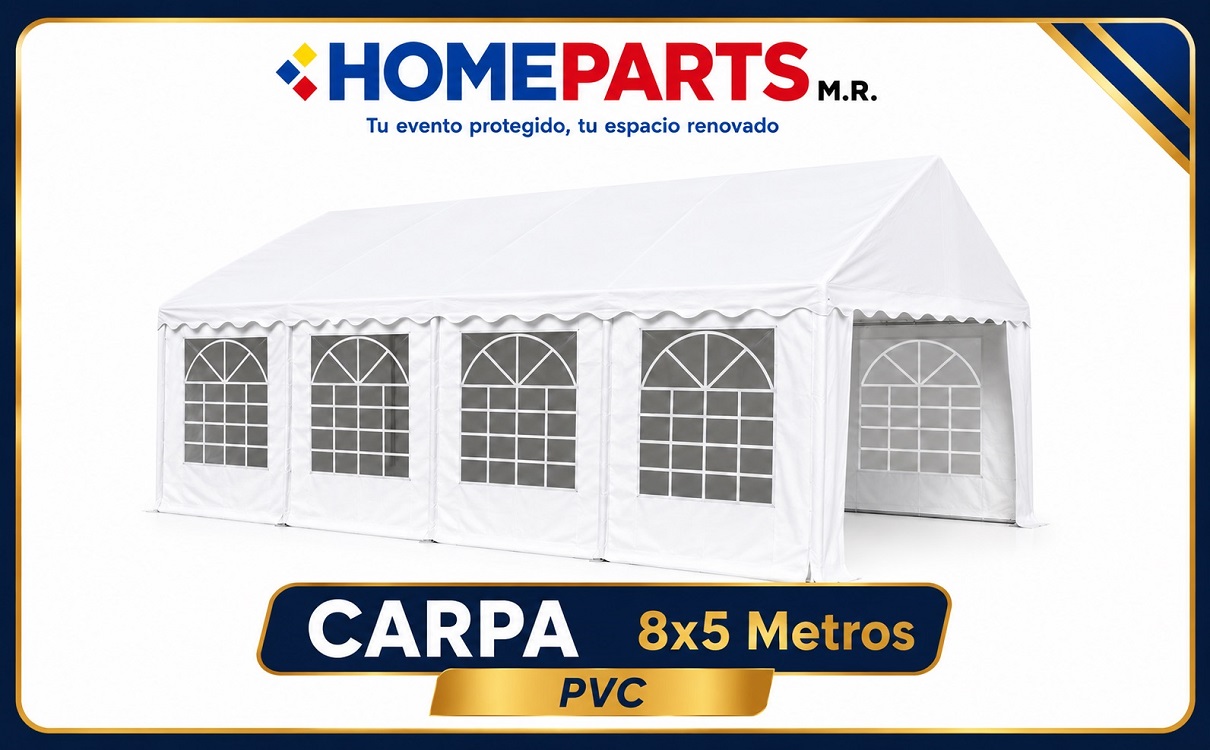 CARPA 8X5 METROS PVC IMPERMEABLE