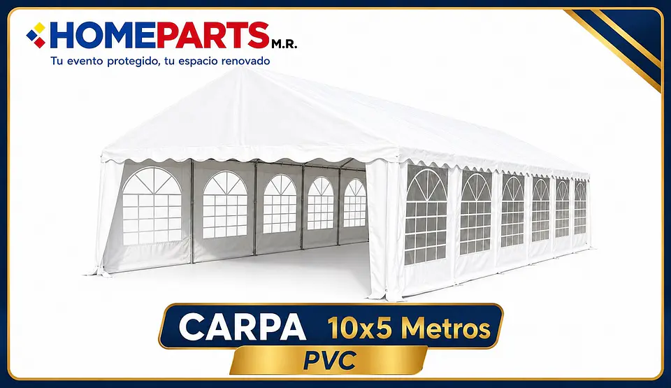 CARPA PARA EVENTOS IMPERMEABLE 10x5 METROS HOMEPARTS 1