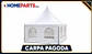 CARPA PAGODA 6X6 MTS HOMEPARTS - Miniatura 1