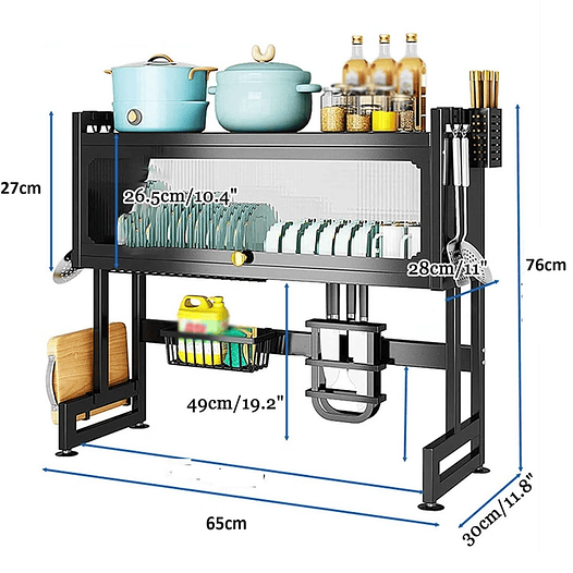 Escurridor de platos con cajon 5