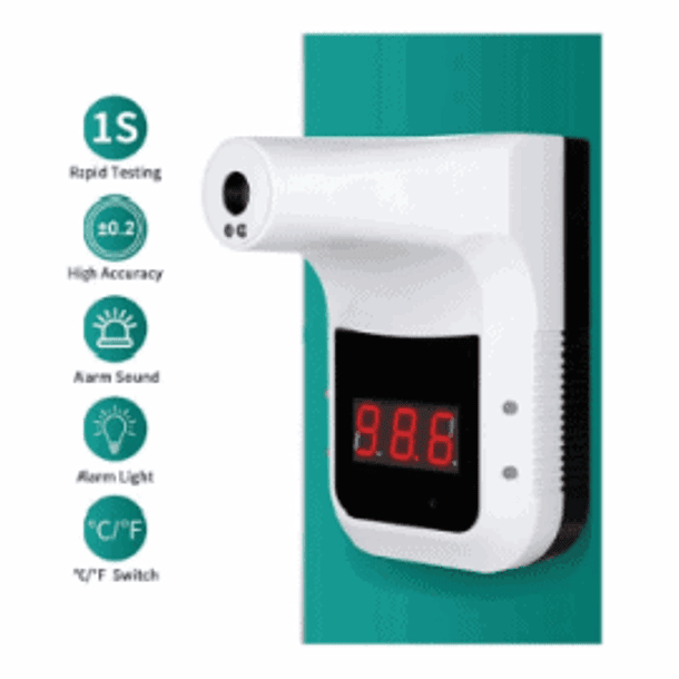 Termómetro de pared digital infrarrojo K3 sin contacto Certificación FDA CE 3