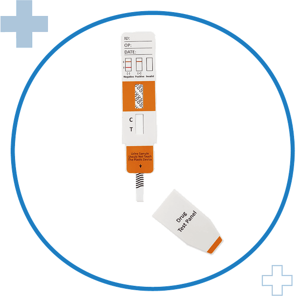 Test Card Orina COC 1 Droga 2
