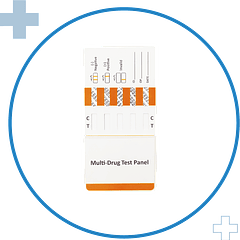 Test Card Orina 5 drogas COC-THC-AMP-BZO-OPI
