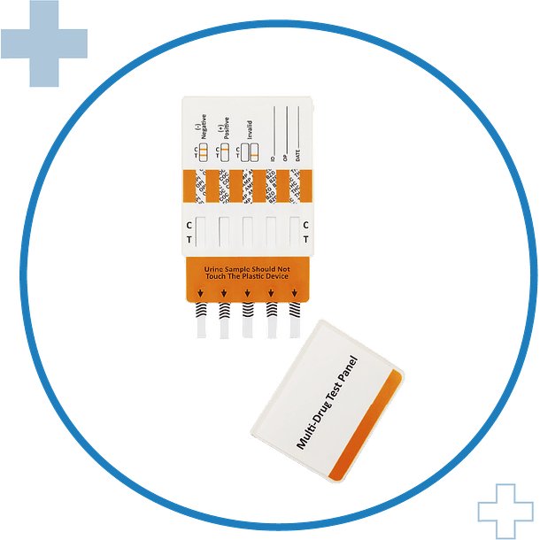 Test Card Orina 2 drogas COC-THC con Registro ISP  HomeTest Chile -  Expertos en prevención y salud