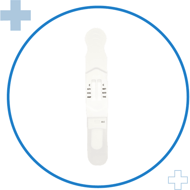 Test de Saliva Tipo Lápiz 6 drogas + Alcohol 1