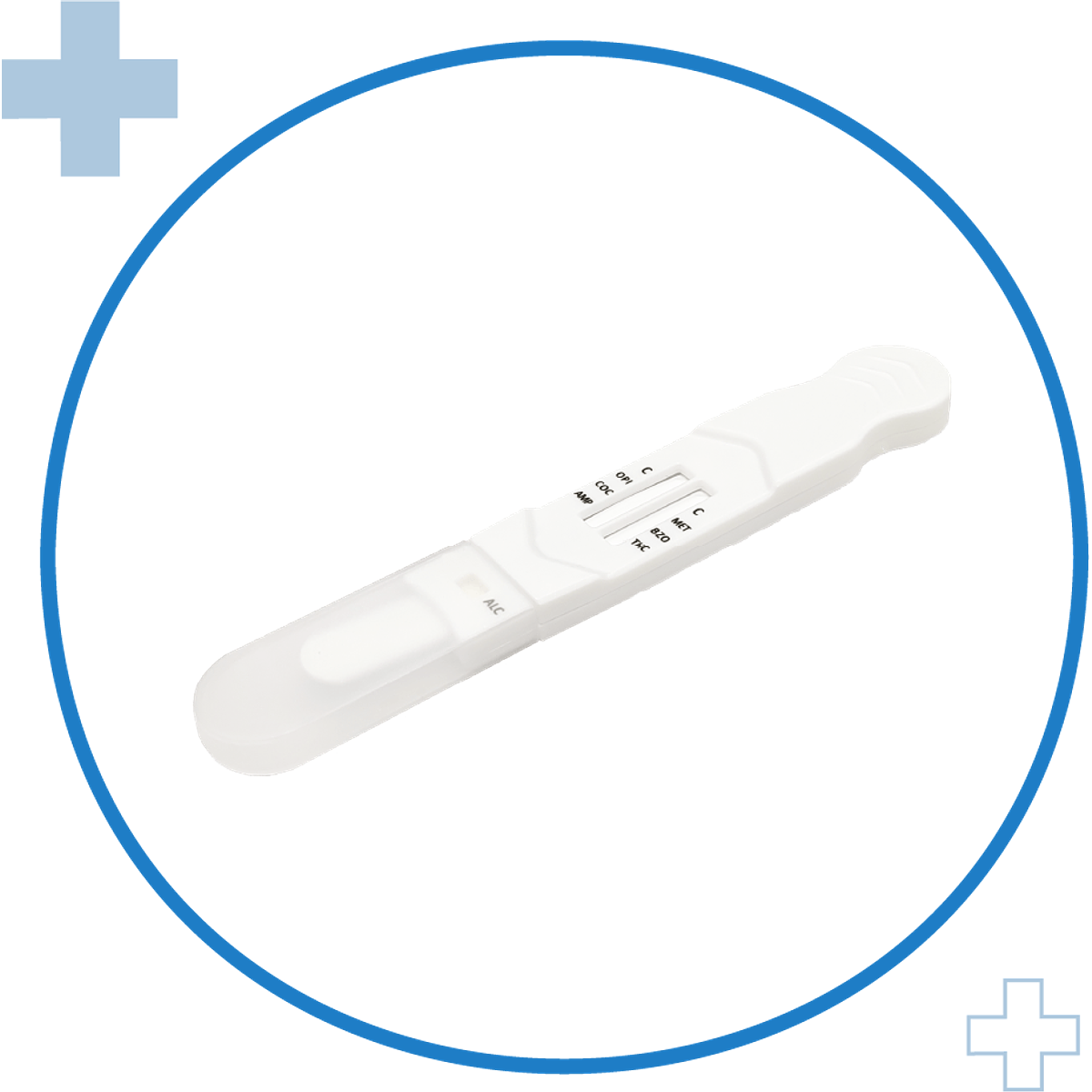 Test de Saliva Tipo Lapiz 6 drogas + Alcohol Registro ISP HomeTest