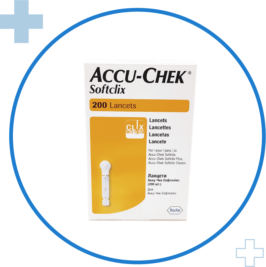 Lancetas Accu-Chek Softclix 200 Unidades