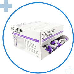 Lancetas Accu-Chek Safe T Pro Plus 200 unidades