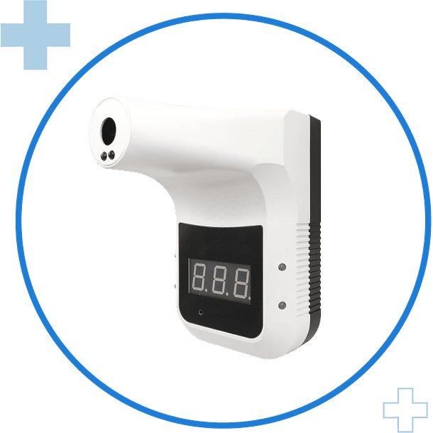 Termómetro de pared digital infrarrojo K3 sin contacto Certificación FDA CE 2