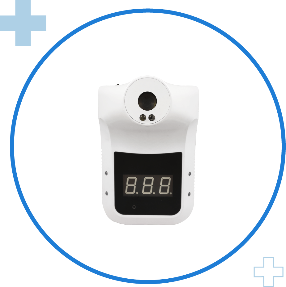 Termómetro de pared digital infrarrojo K3 sin contacto Certificación FDA CE