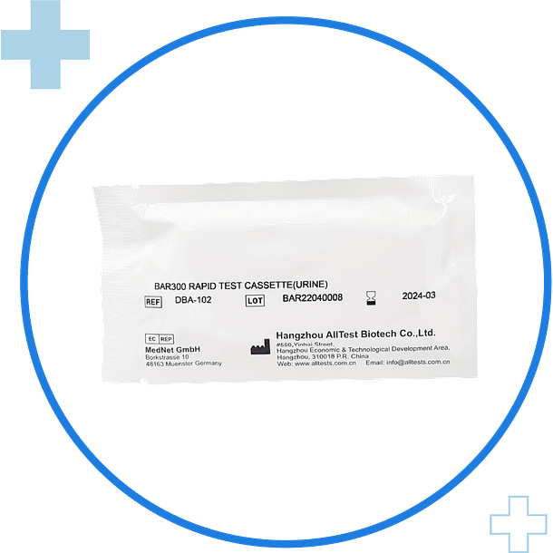 Test Casete en Orina - Barbitúricos (BAR) 3