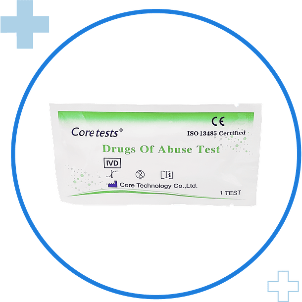 Test Casete Orina Metacualona (1000 ng/ml) cut off 4